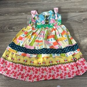 Matilda Jane apron dress size 4